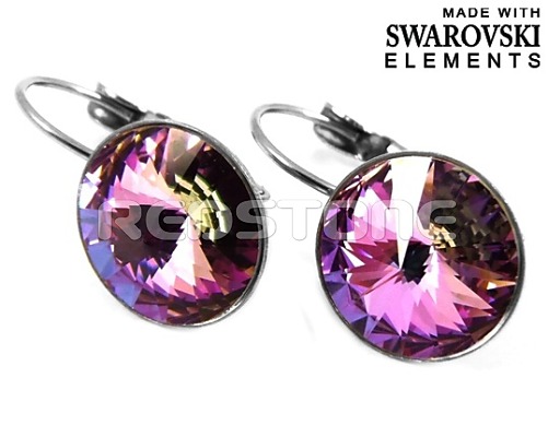 Náušnice Swarovski Elements RED8004 